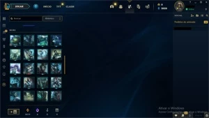 Conta Platina 2 com 2.4K de Essência Laranja - League of Legends LOL