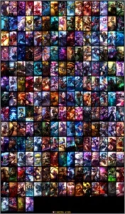 Conta Platina II com 199 skins - League of Legends LOL
