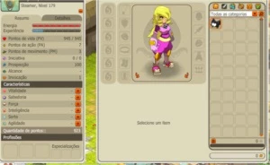 Steamer nível 179 - Dofus