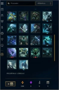 Conta LOL PLAT IV 42 champ lvl 57 por 60 Reais - League of Legends