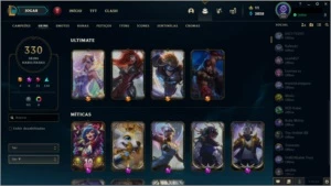 Conta LOL - 330 skins - League of Legends