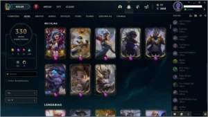 Conta LOL - 330 skins - League of Legends