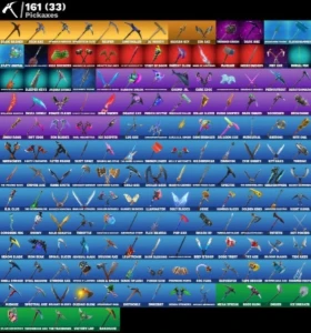 Conta Fortnite Rara Capitulo 1 - 197 Skins, 161 Picaretas ++