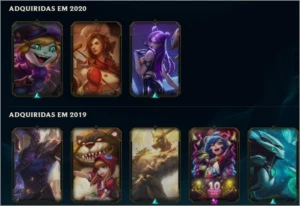 Vendo conta platina 1 Ex diamante - League of Legends LOL