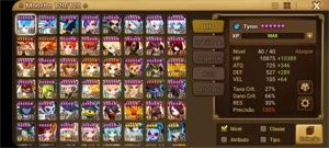 Conta SW starter - Summoners War
