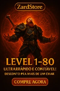 Power Leveling de 1 a 80 com total segurança – 100% AFK!