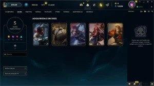 CONTA DIAMANTE 3 - League of Legends LOL