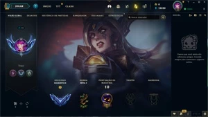 CONTA DIAMANTE 3 - League of Legends LOL