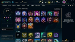 CONTA DIAMANTE 3 - League of Legends LOL