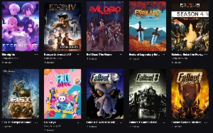 Conta Epic Games com 250 jogos