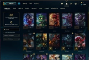 Conta lol platina - League of Legends