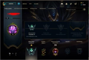 Conta lol platina - League of Legends