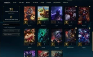 Conta lol platina - League of Legends