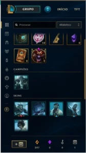 Conta lol platina - League of Legends