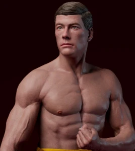 Frank Dux Bloodsport Esporte Sangrento - stl 3d - Outros