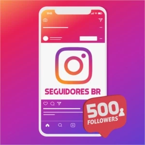 💎💚 500 - Seguidores Instagram BR - Redes Sociais