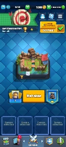 clash royale, com gema infinito,todas cartas - Outros