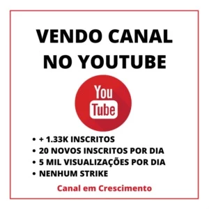 Vendo Canal no Youtube Com +1.3k de Inscritos - Others