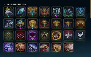 Conta Lol com Elise Vitoriosa+ Morgana Vitoriosa+ Sivir Vito - League of Legends