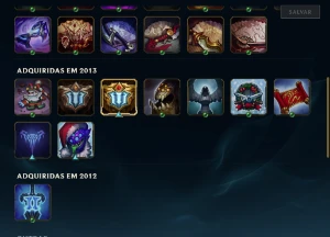 Conta Lol com Elise Vitoriosa+ Morgana Vitoriosa+ Sivir Vito - League of Legends