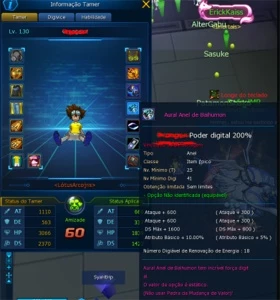 Conta Ladmo serv Omegamon - Digimon Masters Online