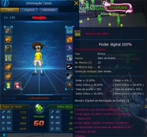 Conta Ladmo serv Omegamon - Digimon Masters Online