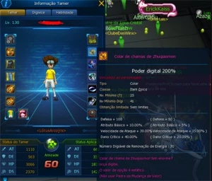 Conta Ladmo serv Omegamon - Digimon Masters Online