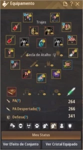 Conta BDO Full Pen 600+ GS - Black Desert