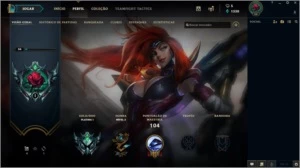 Conta Platina I - League of Legends LOL