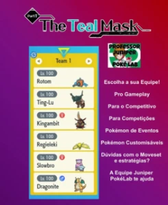 Equipe completa 6 Pokémon - Outros