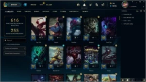 CONTA LEAGUE OF LEGENDS LOL