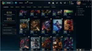CONTA LEAGUE OF LEGENDS LOL