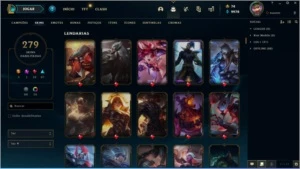 CONTA LEAGUE OF LEGENDS LOL