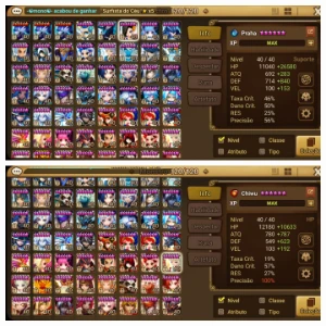 Conta G1/C3 Global com 1 LD - Summoners War