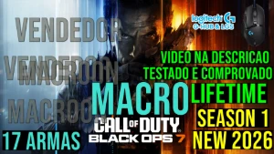 Macro - Cod Black Ops 7 Warzone - Mouses Logitech