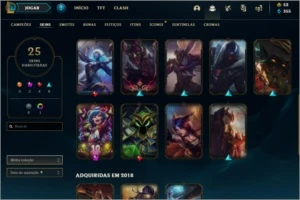 CONTA LEAGUE OF LEGENDS Level 80 LOL