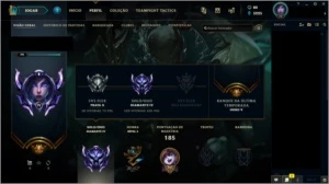 Conta diamante 4 na md3 - League of Legends LOL