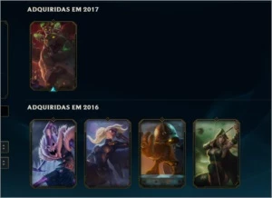 Conta diamante 4 na md3 - League of Legends LOL