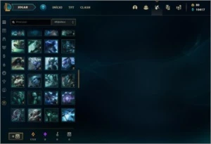 Conta league of legends lvl 281 com bastante skins LOL