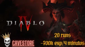 [TEMPORADA II] Diablo 4 -  Pacote 20 Rotações ~1kk exp/cada - Blizzard