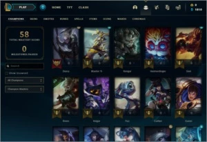 Conta PLATINA 3 SMURF - League of Legends LOL