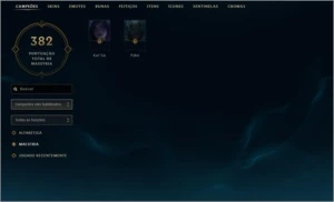 Conta lol atual plat 5 borda de diamante +100 skins - League of Legends
