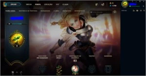 Conta Lvl 30 - Unranked - League of Legends LOL