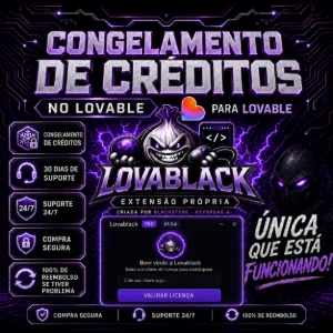 Congelamento de créditos da Lovable/100% suporte/Não perca!  - Outros