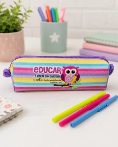 Kit 10 Estojos Personalizados para Professores - Artesanato e Personalizados