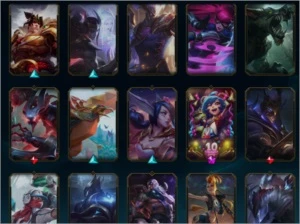 CONTA LOL 78 SKINS - League of Legends