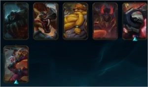 CONTA LOL 78 SKINS - League of Legends