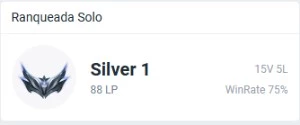 Conta lv 33, 75% de win rate ouro2 - League of Legends LOL