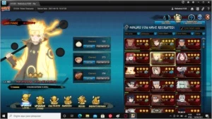 Conta Naruto online NA, servidor 1530 - Top 5 284k de FC - Outros