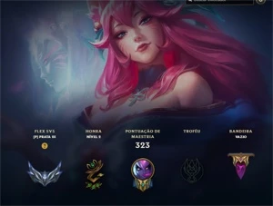 LEAGUE OF LEGENDS - CONTA LEVEL 218 - 105 SKINS LOL